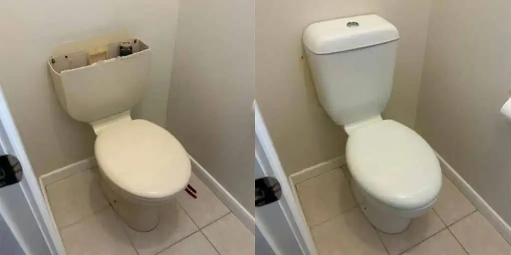 Old Toilet Replaced with New Posh Solus Suite in Kilmore VIC