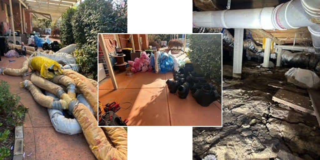 Damaged ductwork Repair _ Wallan replacement _Job Description_Instagram caption