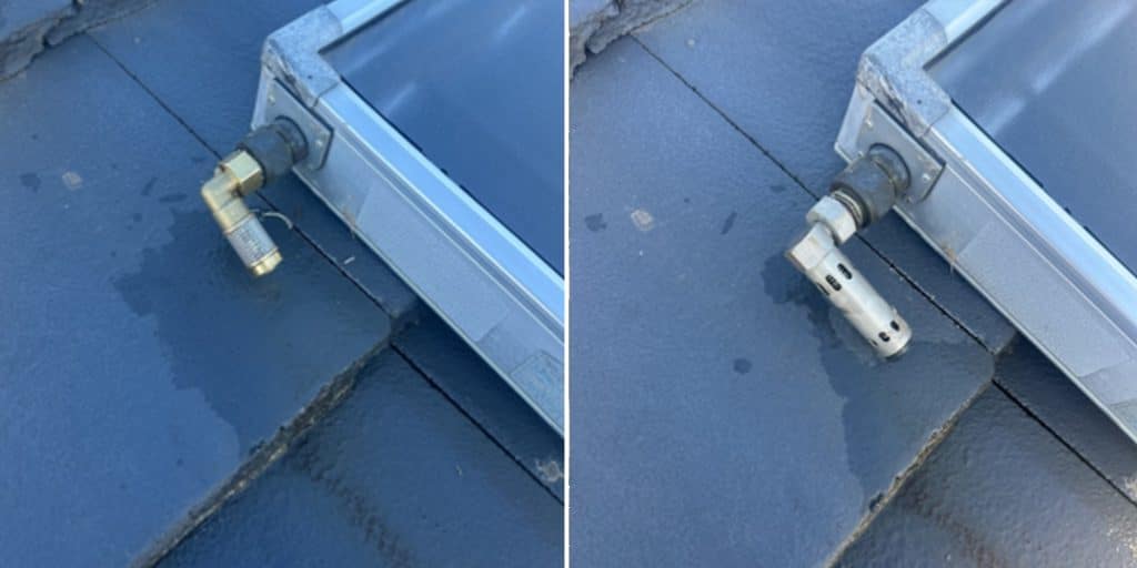 sunbury Solar frost valve emergency repair