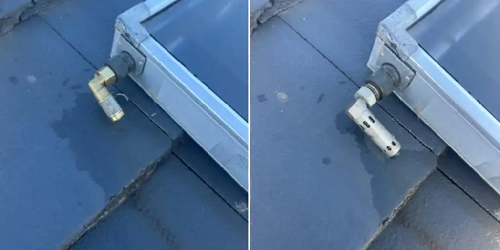 sunbury Solar frost valve emergency repair