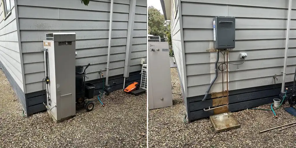 hot water upgrade sunbury