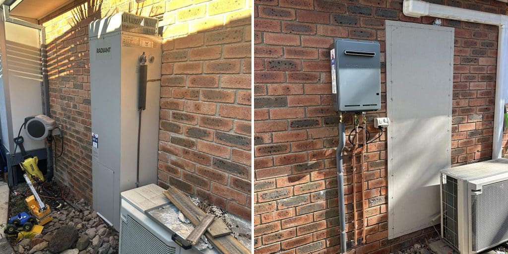 sunbury hot water upgrade 6825