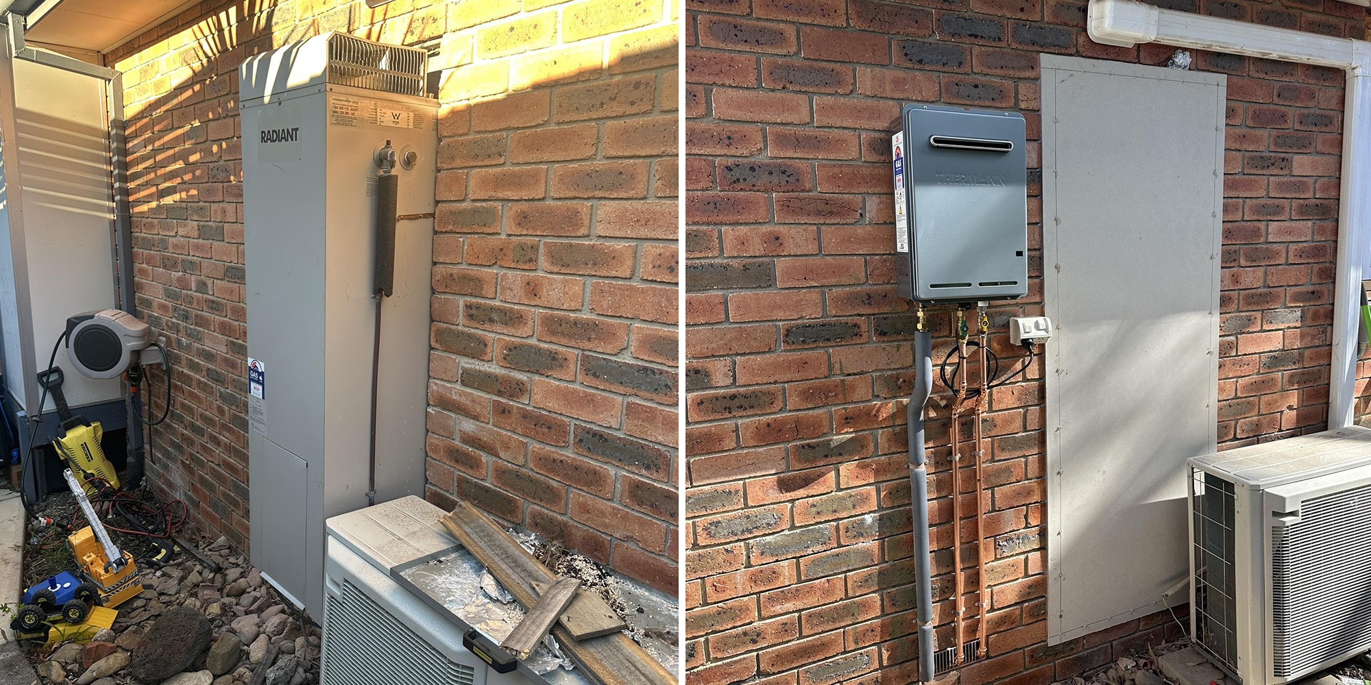 sunbury hot water upgrade 6825